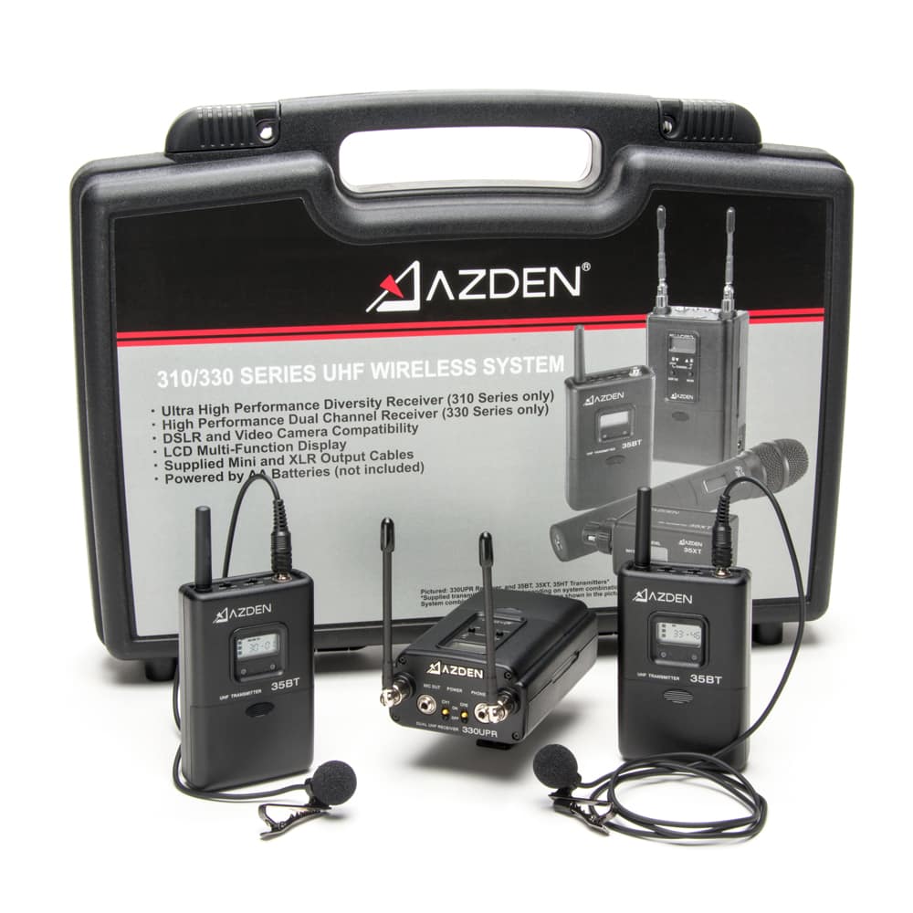 WLX-PRO+i Wireless Lavalier Microphone System - Azden